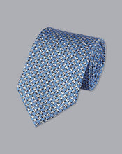Load image into Gallery viewer, England Rugby Rugby Ball Tie - Sky