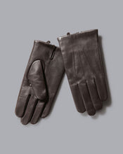 Load image into Gallery viewer, Leather Touch Screen Gloves - Dark Chocolate