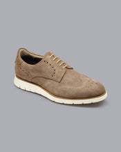 Load image into Gallery viewer, Suede Hybrid Sneakers - Light Brown