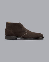 Load image into Gallery viewer, Suede Chukka Boots - Dark Chocolate