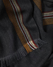Load image into Gallery viewer, Lightweight Merino Herringbone Scarf - Charcoal