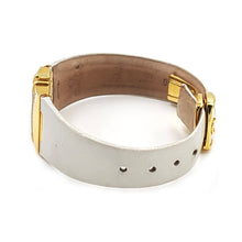 Load image into Gallery viewer, Omega Constellation QUADRA Quartz Yellow Gold on Leather Strap Ladies Watch