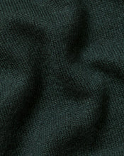 Load image into Gallery viewer, Cashmere Zip Neck Sweater - Forest Green