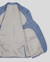 Load image into Gallery viewer, Linen Cotton Jacket - Light Blue