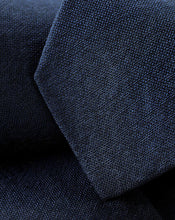 Load image into Gallery viewer, Silk Linen Tie - Petrol Blue
