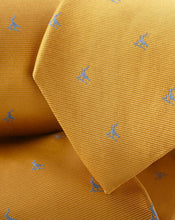 Load image into Gallery viewer, Stain Resistant Lapwing Silk Tie - Sunflower