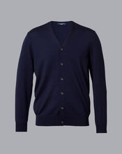 Load image into Gallery viewer, Merino Cardigan - Navy