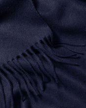 Load image into Gallery viewer, Cashmere Scarf - Navy