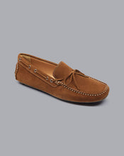 Load image into Gallery viewer, Suede Driving Loafers - Brown