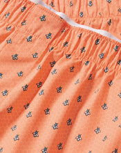 Load image into Gallery viewer, Bees and Honey Motif Woven Boxers - Orange