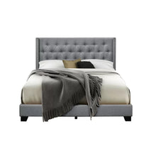 Load image into Gallery viewer, Aadvik Tufted Upholstered Low Profile Standard Bed