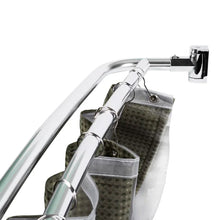 Load image into Gallery viewer, Adjustable Curved Fixed Shower Curtain Rod