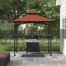 Load image into Gallery viewer, Arryanna 8 Ft. W x 5 Ft. D Steel Grill Gazebo
