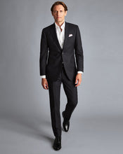 Load image into Gallery viewer, Birdseye Travel Suit - Charcoal Grey