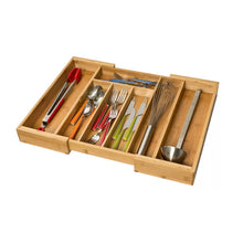 Load image into Gallery viewer, Cory Adjustable Flatware & Kitchen Utensils Drawer Organizer
