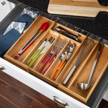 Load image into Gallery viewer, Cory Adjustable Flatware & Kitchen Utensils Drawer Organizer