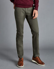 Load image into Gallery viewer, Cotton Stretch 5-Pocket Pants - Olive Green