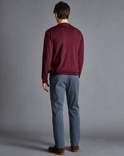 Load image into Gallery viewer, Cotton TENCEL™ Stretch Pants - Navy