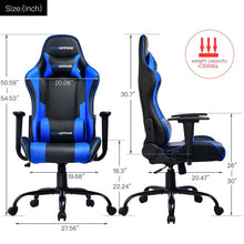 Load image into Gallery viewer, Ergonomic Gaming Chair with Massage