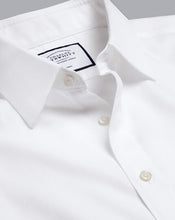 Load image into Gallery viewer, Non-Iron Twill Shirt - White