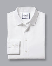 Load image into Gallery viewer, Non-Iron Twill Shirt - White