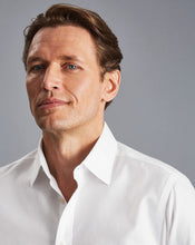 Load image into Gallery viewer, Non-Iron Twill Shirt - White