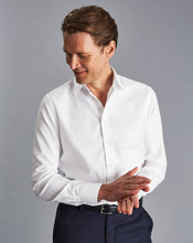 Load image into Gallery viewer, Non-Iron Twill Shirt - White