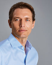 Load image into Gallery viewer, Spread Collar Non-Iron Twill Shirt - Sky Blue