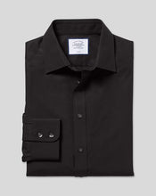 Load image into Gallery viewer, Non-Iron Poplin Shirt - Black