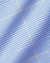 Load image into Gallery viewer, Non-Iron Prince of Wales Check Shirt - Ocean Blue
