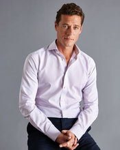 Load image into Gallery viewer, Non-Iron Check Shirt - Violet Purple