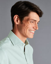 Load image into Gallery viewer, Spread Collar Non-Iron Cambridge Weave Shirt - Light Green
