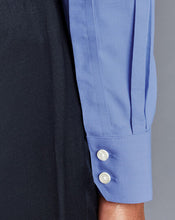 Load image into Gallery viewer, Non-Iron Poplin Shirt - Ocean Blue