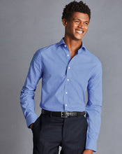 Load image into Gallery viewer, Non-Iron Poplin Shirt - Ocean Blue