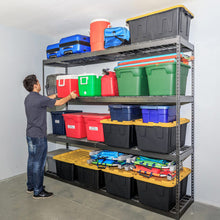 Load image into Gallery viewer, 24″ x 92″ x 84″ Garage Shelving Rack