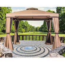 Load image into Gallery viewer, Garden 10 Ft. W x 10 Ft. D Aluminum Patio Gazebo