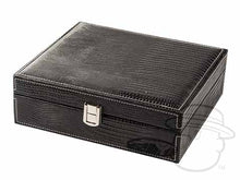 Load image into Gallery viewer, The Alligator Black 25 Count Humidor Gift Set