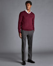 Load image into Gallery viewer, Italian Wool Pants - Grey