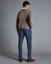 Load image into Gallery viewer, Italian Wool Pants - Indigo Blue