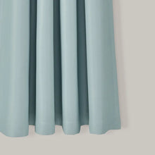 Load image into Gallery viewer, Ketterman Solid Blackout Thermal Grommet Curtain Panels (Set of 2)