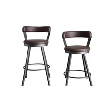 Load image into Gallery viewer, Laub Swivel Bar Stool (Set of 2) by Williston Forge