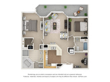 Load image into Gallery viewer, 2 Bedroom 2 Bath + Den