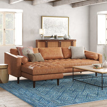Load image into Gallery viewer, Leopold 104.5" Wide Genuine Leather Sofa & Chaise