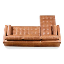 Load image into Gallery viewer, Leopold 104.5" Wide Genuine Leather Sofa & Chaise