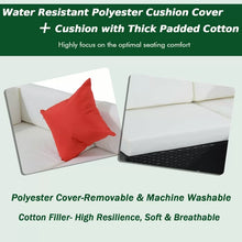 Load image into Gallery viewer, Merton Wicker/Rattan 6 - Person Seating Group with Cushions by Sol 72 Outdoor