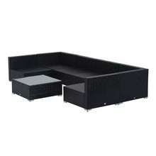 Load image into Gallery viewer, Merton Wicker/Rattan 6 - Person Seating Group with Cushions by Sol 72 Outdoor
