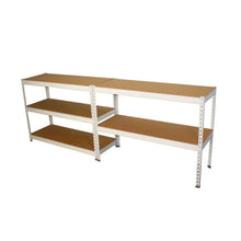 Load image into Gallery viewer, 18″ x 48″ x 72″ Modular Garage Shelving Rack