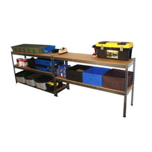 Load image into Gallery viewer, 18″ x 60″ x 72″ Modular Garage Shelving Rack
