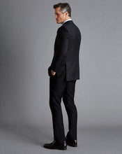 Load image into Gallery viewer, Natural Stretch Twill Suit - Black