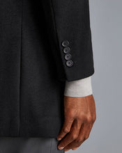Load image into Gallery viewer, Wool Overcoat - Black